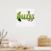 Poster Dallas (Cuisine)