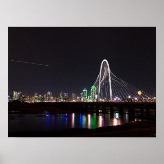Poster Dallas Skyline Hunt (Devant)