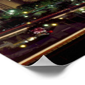 Poster Dallas Skyline la nuit (Coin)