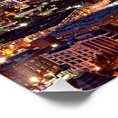 Poster Dallas, Texas, vue aérienne, (Coin)