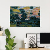 Poster Dalle de Jasper Océan (Bureau à domicile)