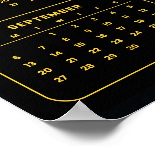 Poster Dalmatian 2026 Rustic Calendar (Coin)