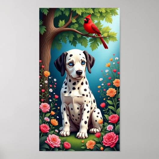 Poster Dalmatie Cutie (Devant)
