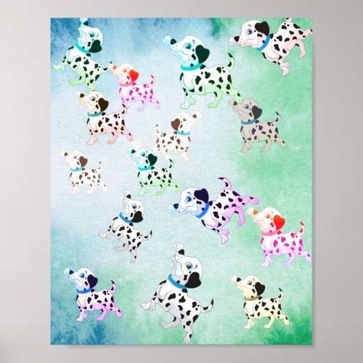 Poster Dalmatien (Devant)