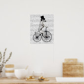 Poster Dalmatien à vélo (Cuisine)