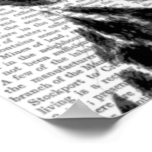 Poster Dalmatien Avec Fascinateur Violet (Coin)