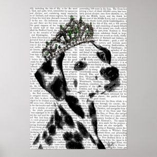 Poster Dalmatien avec Tiara