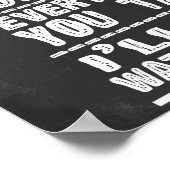 Poster Dalmatien Chaque Snack Que Vous Faites (Coin)