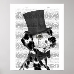 Poster Dalmatien, Hound officiel et Casquette