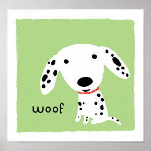 Poster Dalmatien Ouah