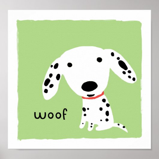 Poster Dalmatien Ouah (Devant)
