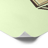 Poster d'alphabétisation des Chouettes Sages (Coin)