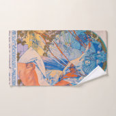 Poster d'Alphonse Mucha pour le Sokol Festival (19 (Serviette à main)
