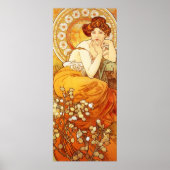 Poster d'Alphonse Mucha Topaz (Devant)