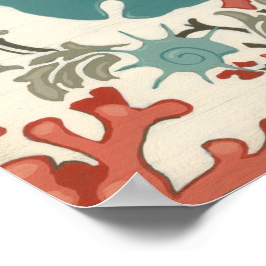 Poster Damas côtier II (Coin)