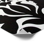 Poster Damas noir et blanc (Coin)
