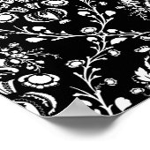 Poster Damas noir et blanc (Coin)