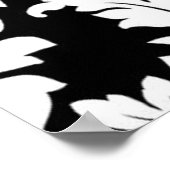 Poster Damas noir et blanc (Coin)