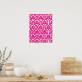 Poster Damas rose chaud (Cuisine)