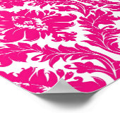Poster Damas rose chaud (Coin)