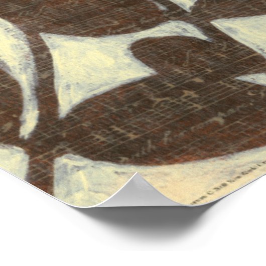 Poster Damask Sparrow (Coin)