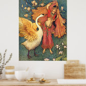 Poster Damayanti et le cygne (Cuisine)