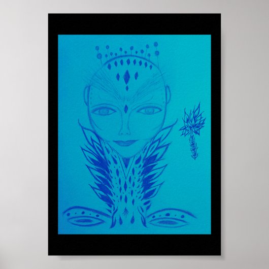 Poster Dame (Devant)
