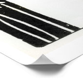 Poster Dame au cello, du Morte d'Arthur"(litho) (Coin)