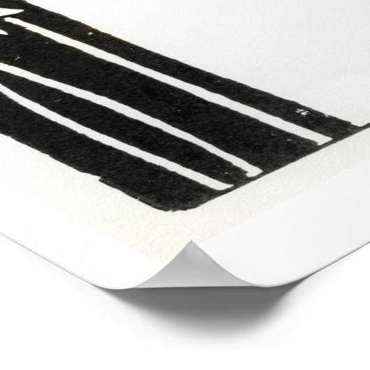 Poster Dame au cello, du Morte d'Arthur"(litho) (Coin)