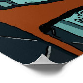 Poster Dame avec Dachshund, Café, Vin (Coin)