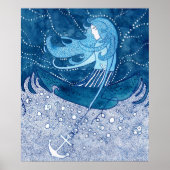 Poster Dame bleue (Devant)