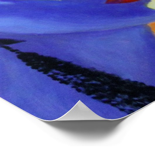 Poster Dame bleue (Coin)