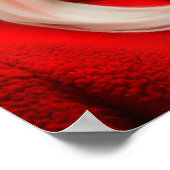 Poster Dame Blonde En Rouge (Coin)