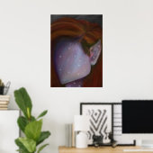 Poster Dame Chardon-de-Lune (Bureau à domicile)