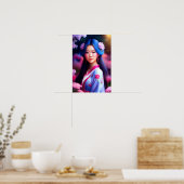 Poster Dame chinoise (Cuisine)