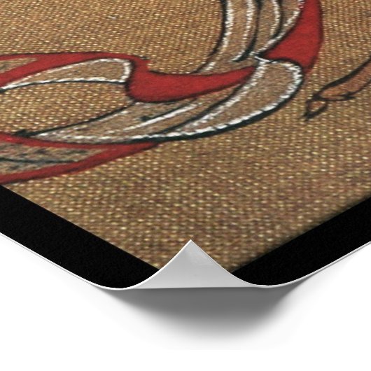 Poster Dame chinoise (I) (Coin)