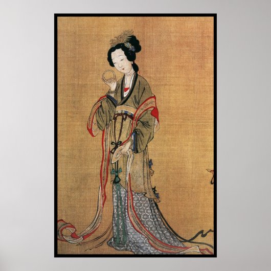 Poster Dame chinoise (I) (Devant)