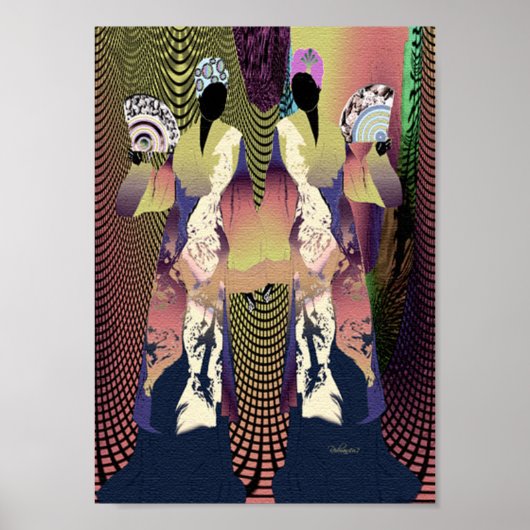 Poster Dame créole haïtienne (Devant)