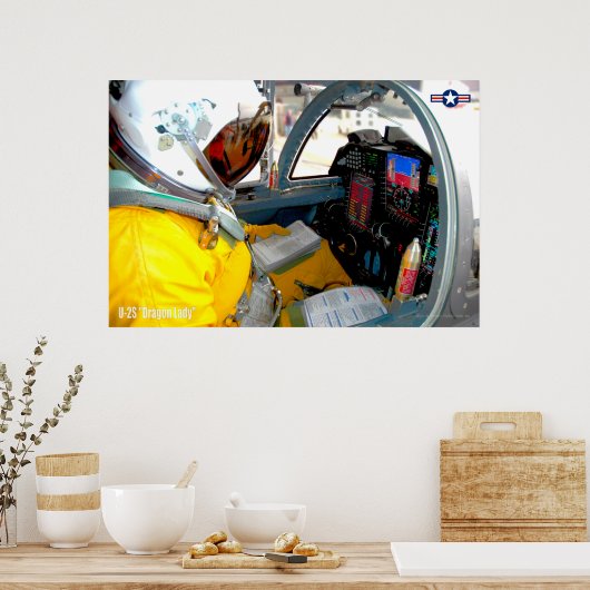 POSTER DAME DE DRAGON U-2S (Cuisine)