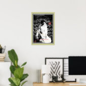 Poster Dame de honneur (Bureau à domicile)