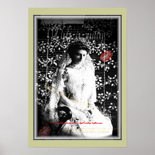 Poster Dame de honneur (Devant)