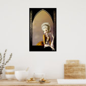 Poster Dame de la Cour (Cuisine)