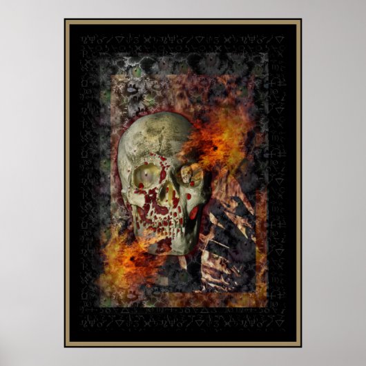 Poster Dame de la douleur (grande) (Devant)