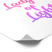 Poster Dame de la Lumière (Coin)