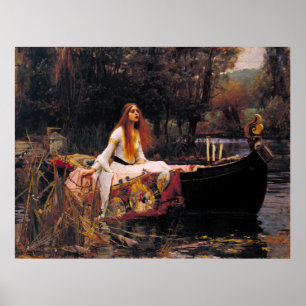 Poster Dame de Shalott