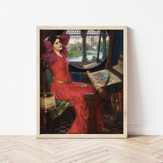Poster Dame de Shalott | John William Waterhouse
