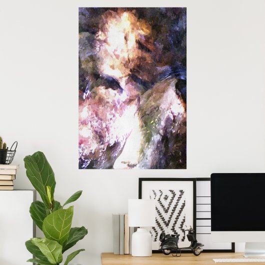 POSTER DAME D'EAU (Bureau à domicile)