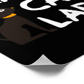 Poster Dame du Crazy Cat (Coin)