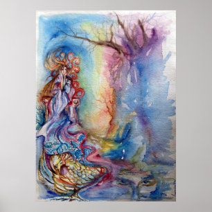 Poster DAME DU LAC, taille colossale