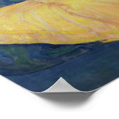 Poster Dame en robe jaune, 1899 (Coin)